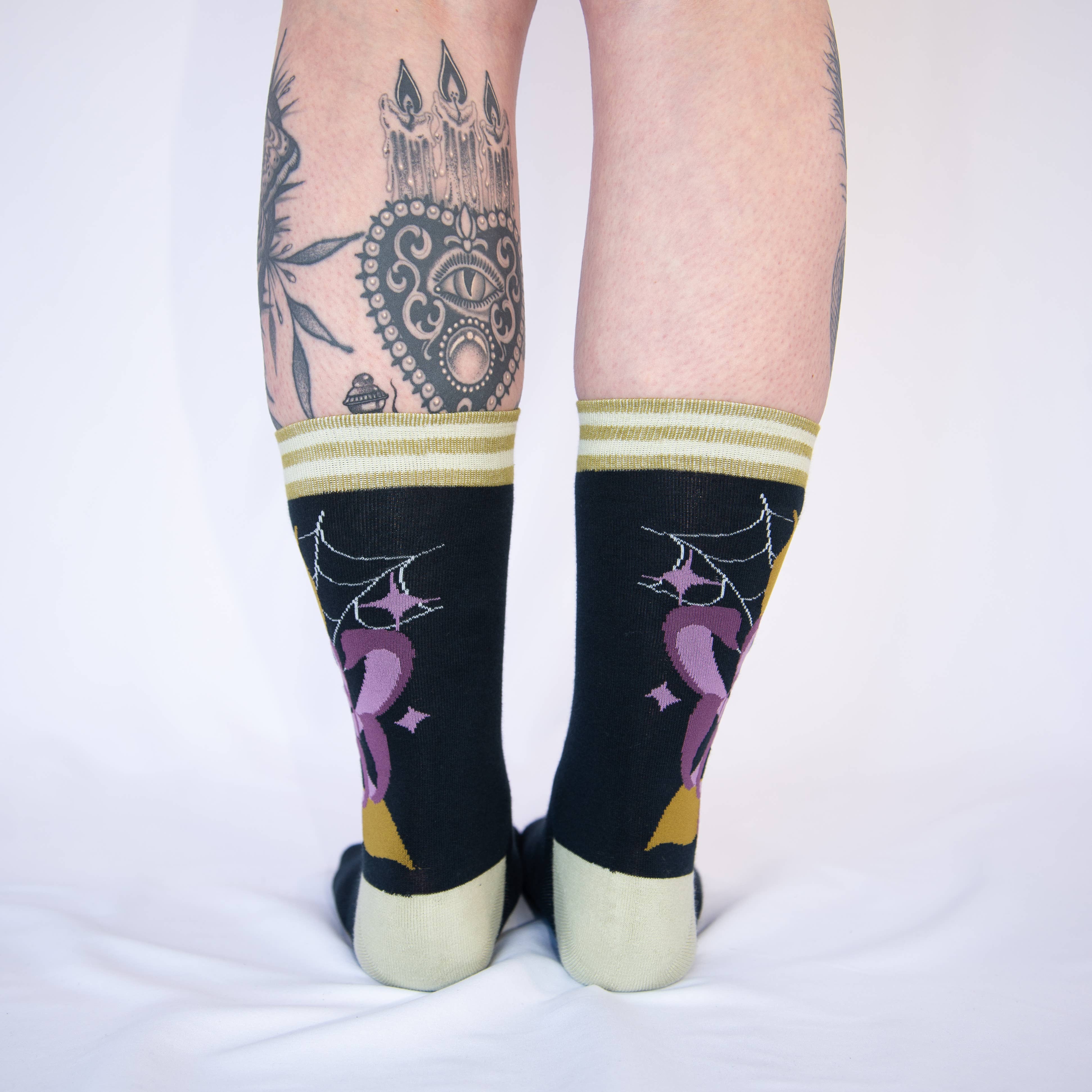 Arachnid's Bloom Socks