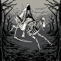 Death on a Pale Horse Socks