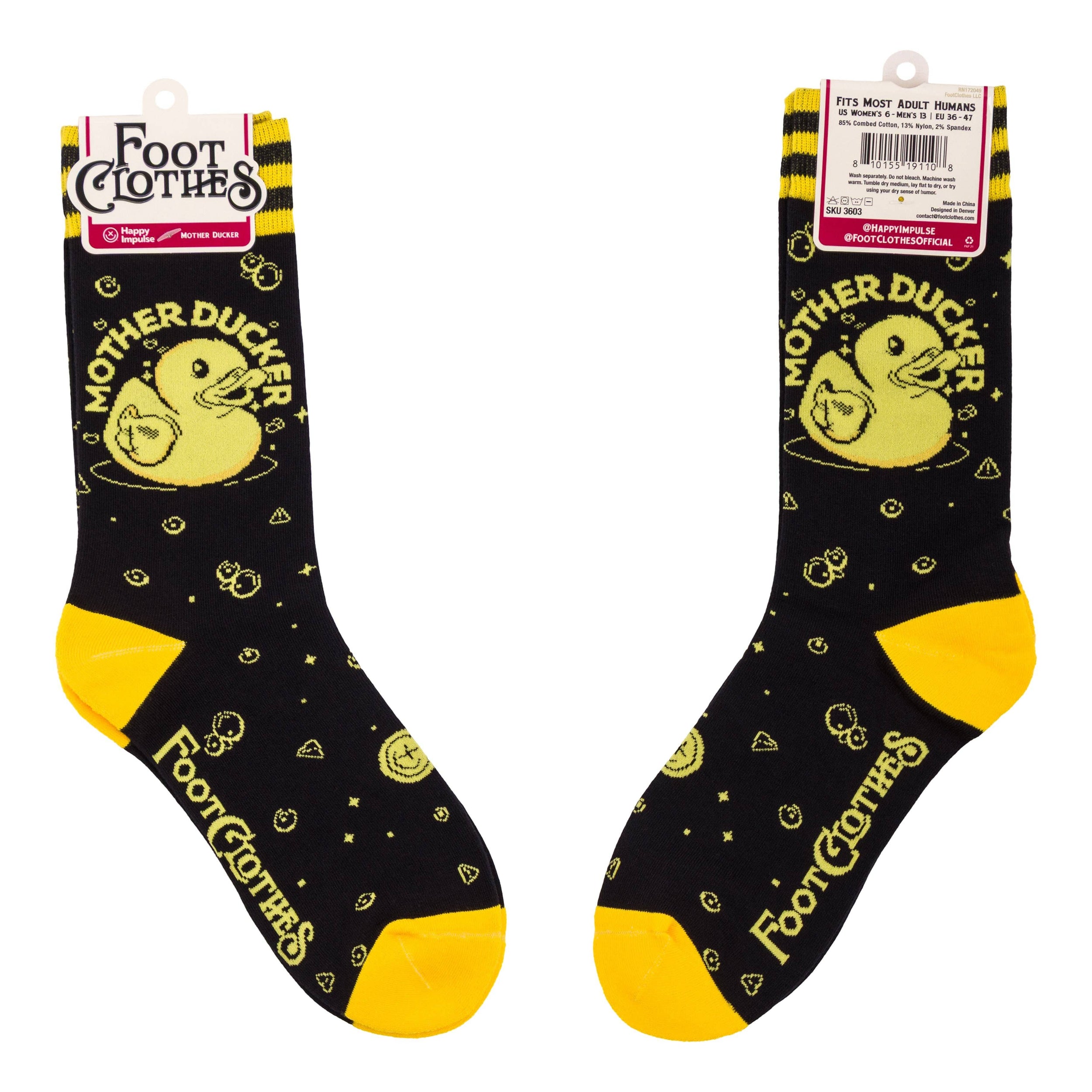 Mother Ducker Socks