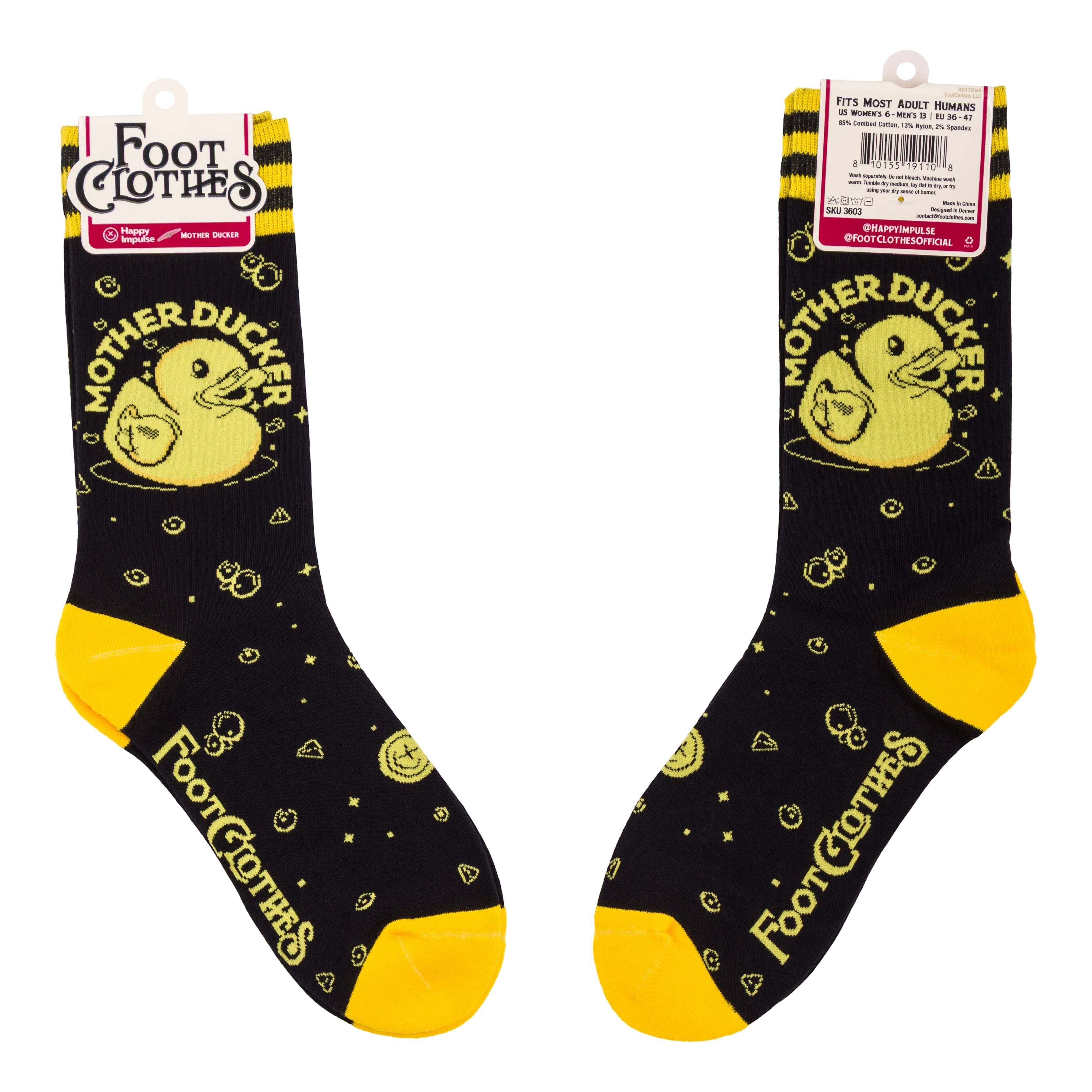 Mother Ducker Socks