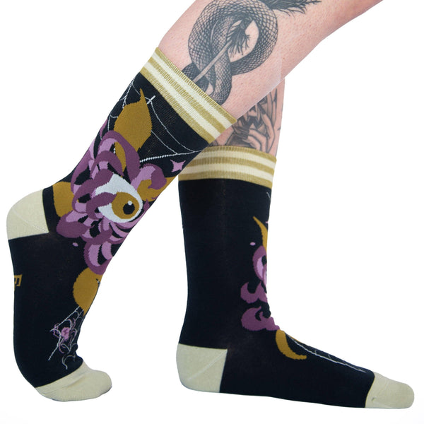 Arachnid's Bloom Socks