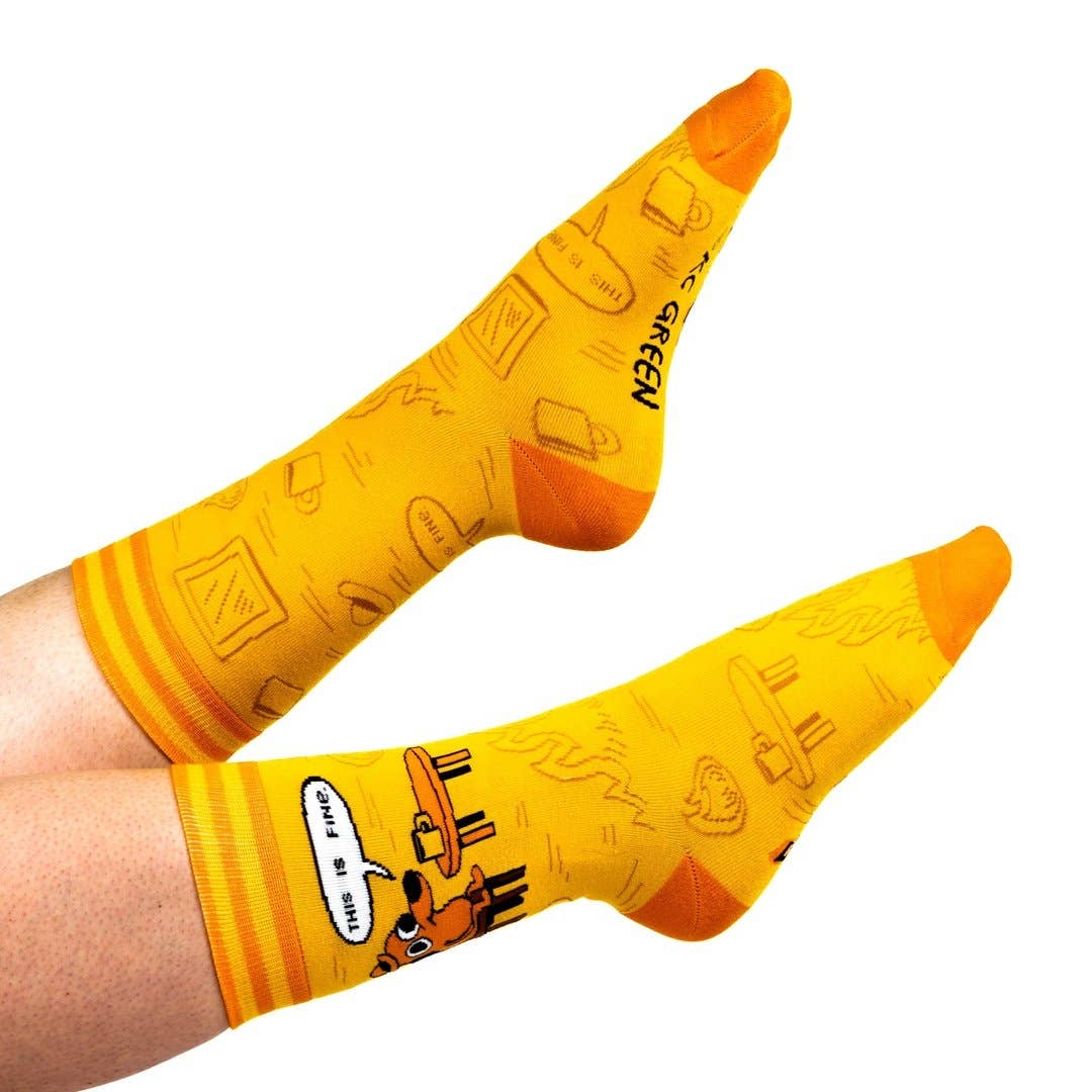 This is Fine: Iconic Edition Socks