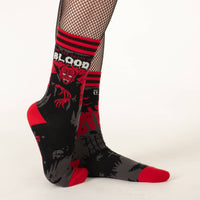 Dracula's Bloodlust Socks