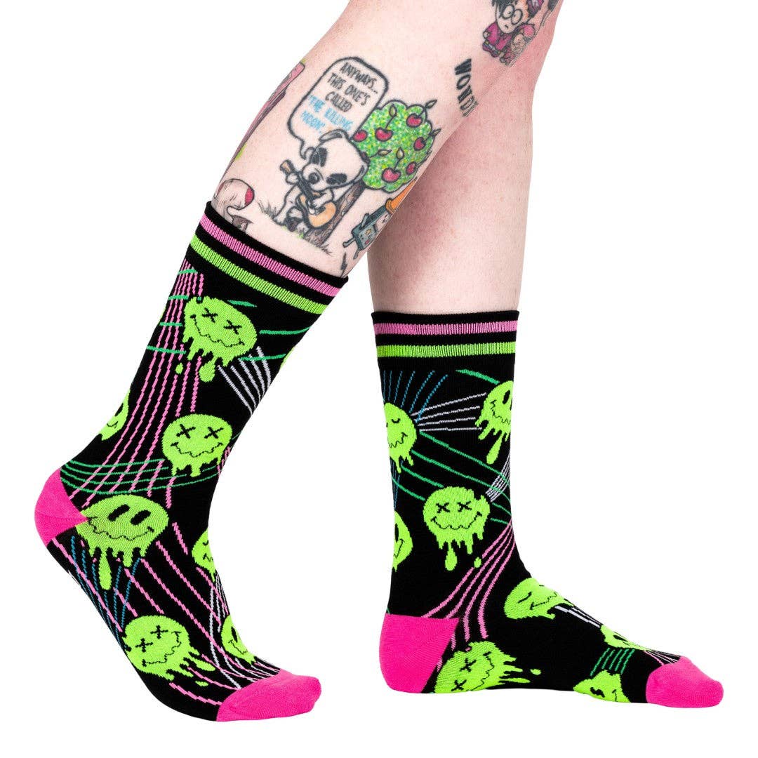 Laser BassFace Melt Supreme Socks