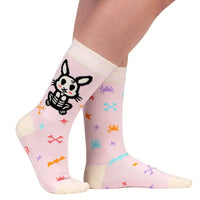 Skelly Bunny Socks
