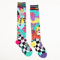 Down the Rabbit Hole Knee High Socks