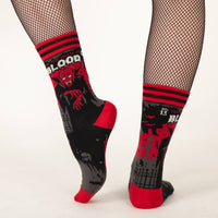 Dracula's Bloodlust Socks