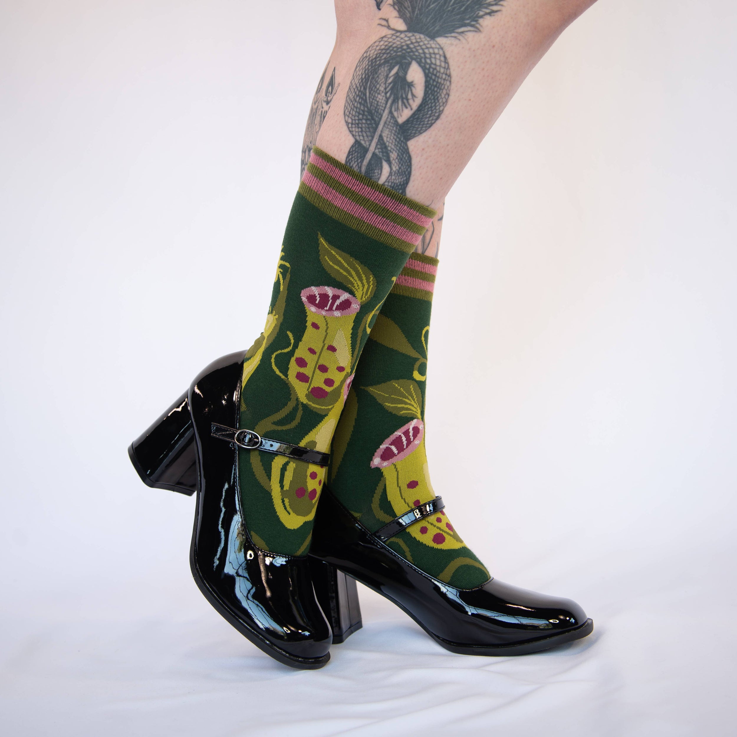 Pitcher Plant Socks