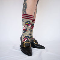 Witchy Whiskers Socks