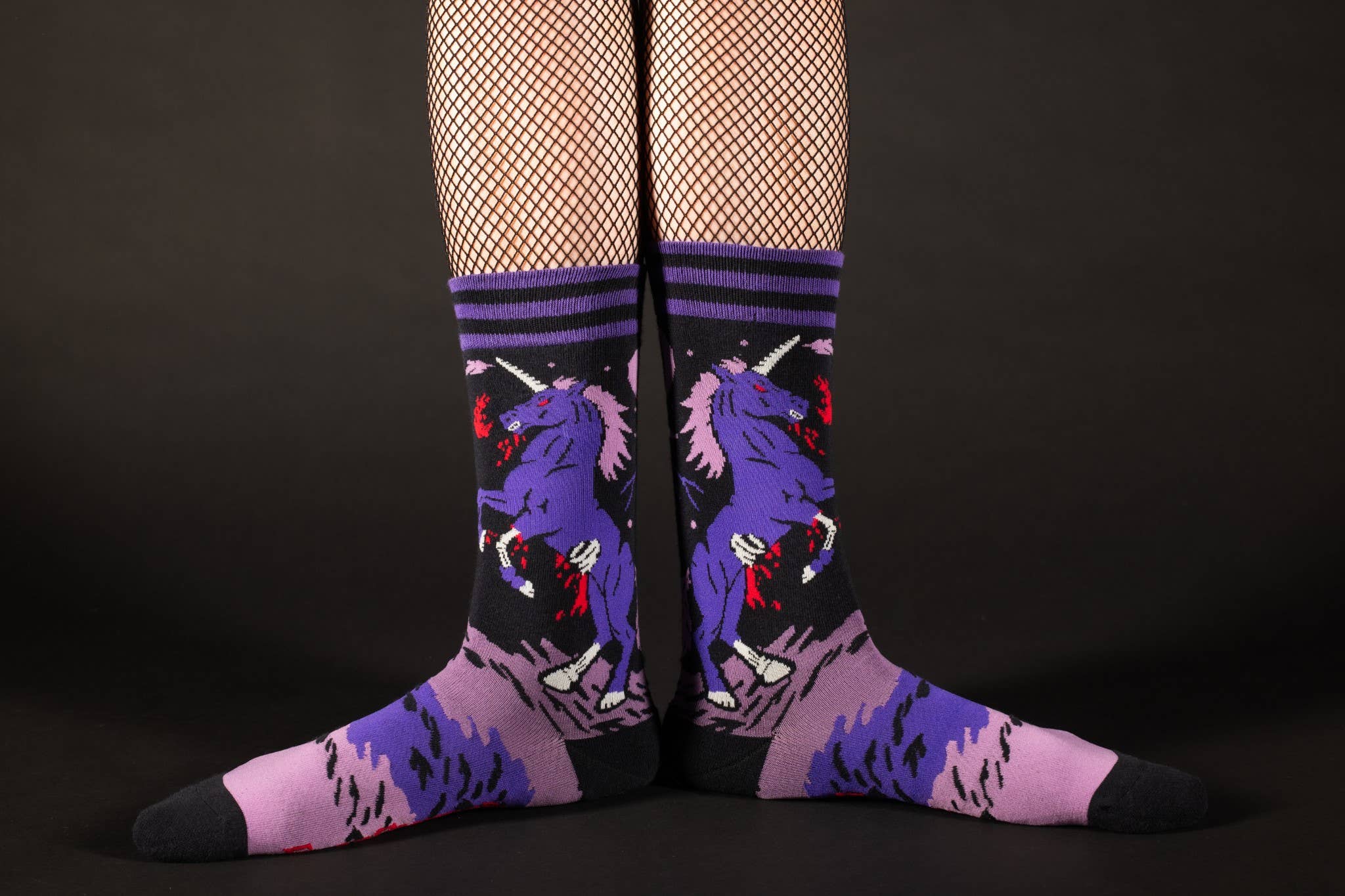 Evil AF Unicorn Socks