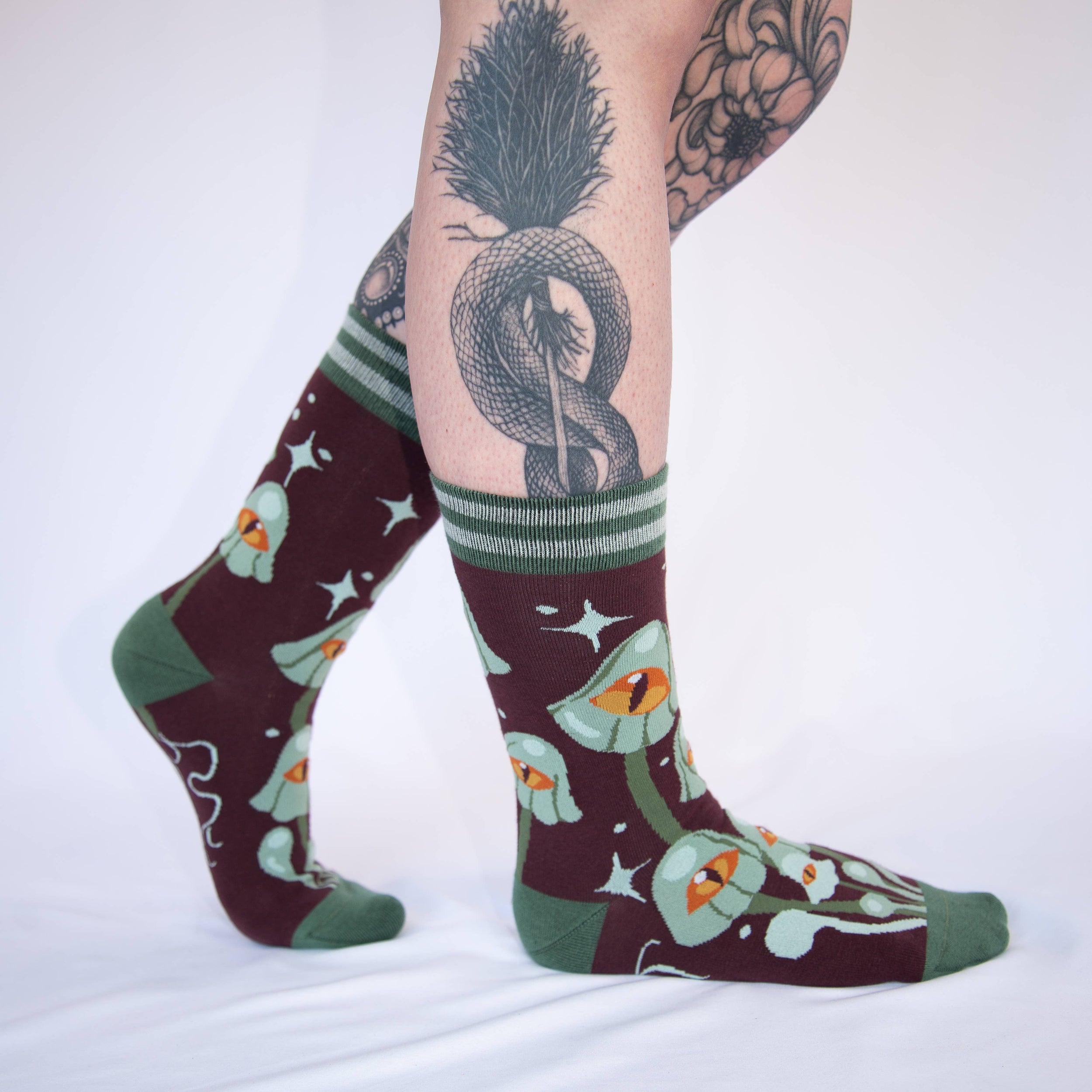 Mystic Mushrooms Socks