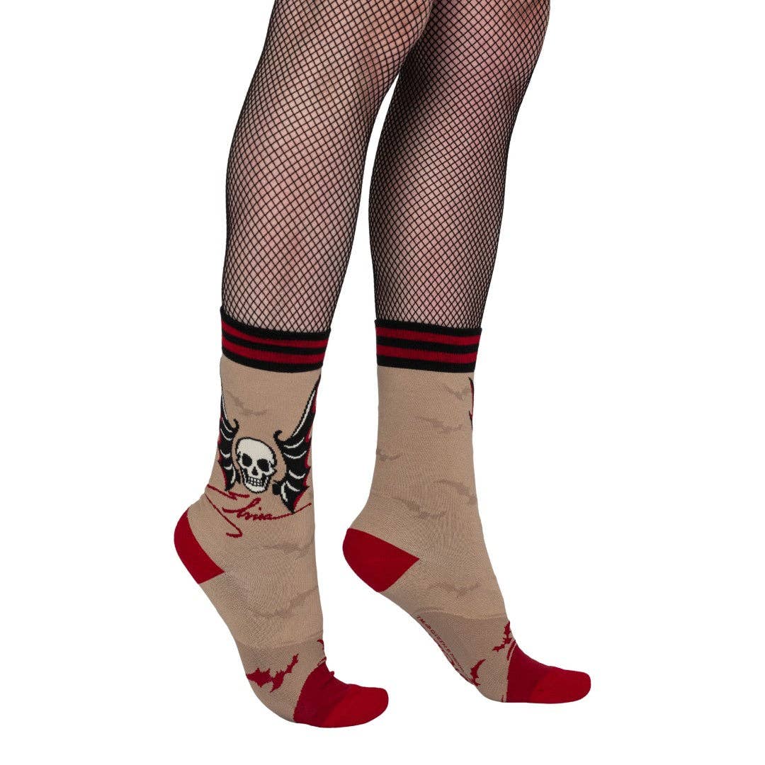 Elvira Cruel Ink Socks
