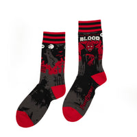 Dracula's Bloodlust Socks