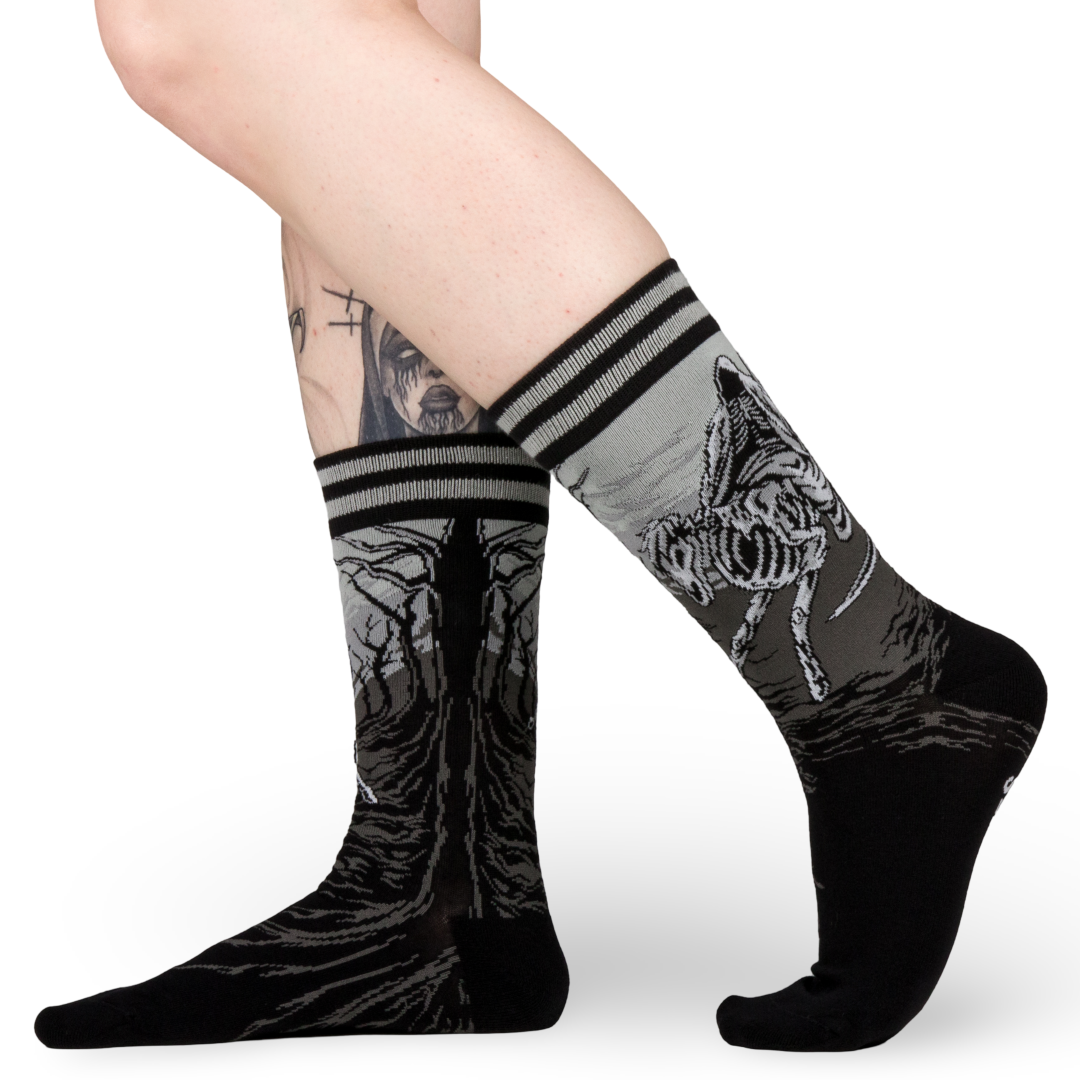 Death on a Pale Horse Socks