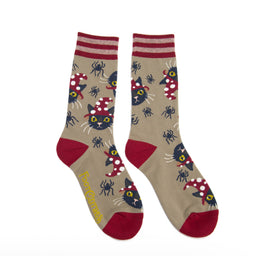 Witchy Whiskers Socks