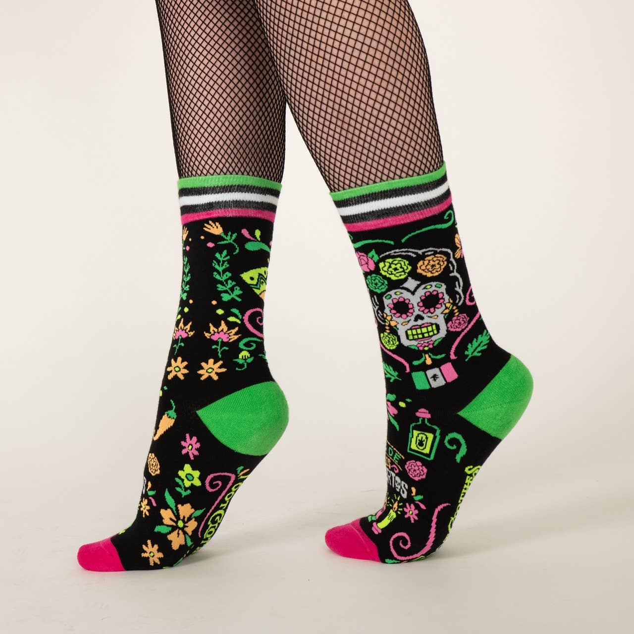 Angelo Montiel Signature Dia de Los Muertos Socks