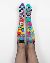 Down the Rabbit Hole Knee High Socks