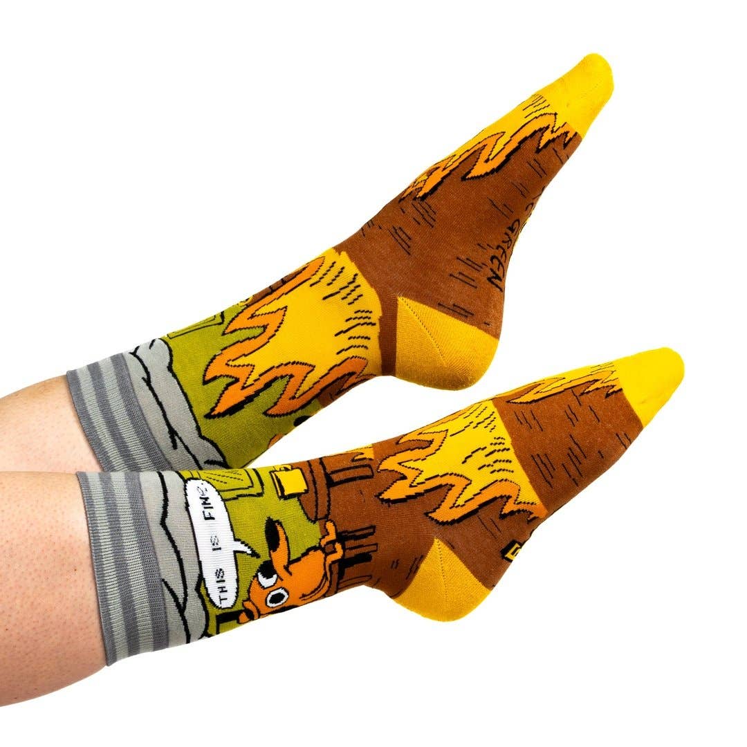 This is Fine: Also, Not Fine. Socks
