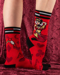Queen of Hearts Socks