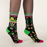 Angelo Montiel Signature Dia de Los Muertos Socks