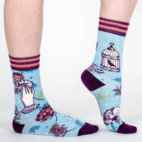 Floral Nightingale Socks
