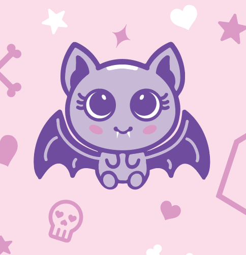 Widdle Bat Guy Socks