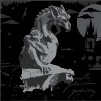 Gargoyle Guardian Socks
