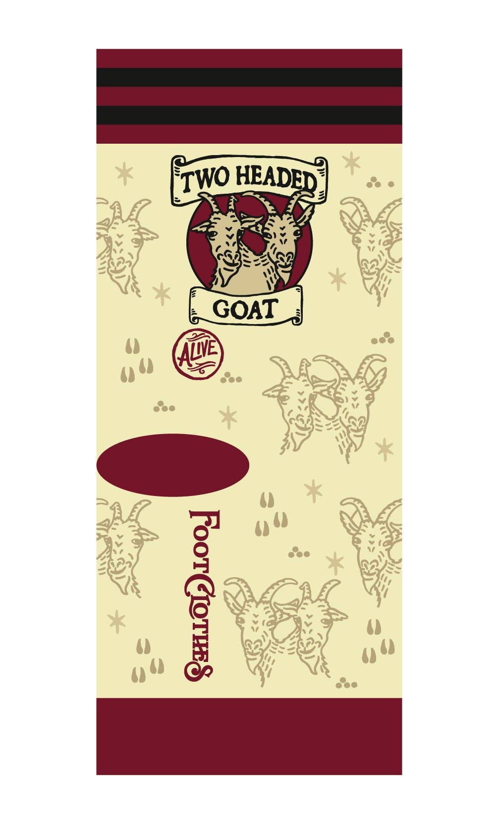 Two Headed Goat Socks