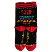 Game Over 80s Video Game Socks