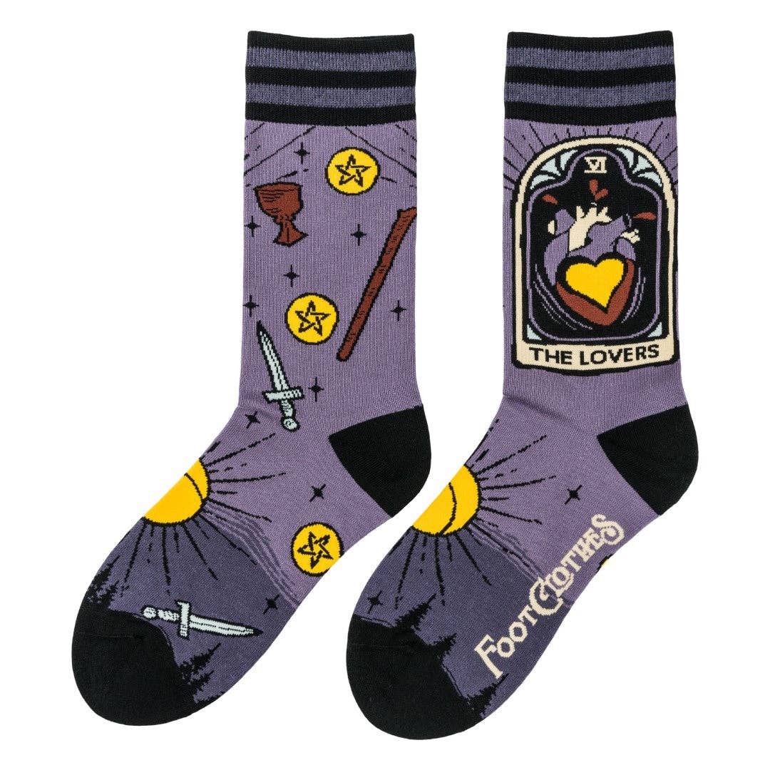 The Lovers Tarot Nouveau Socks