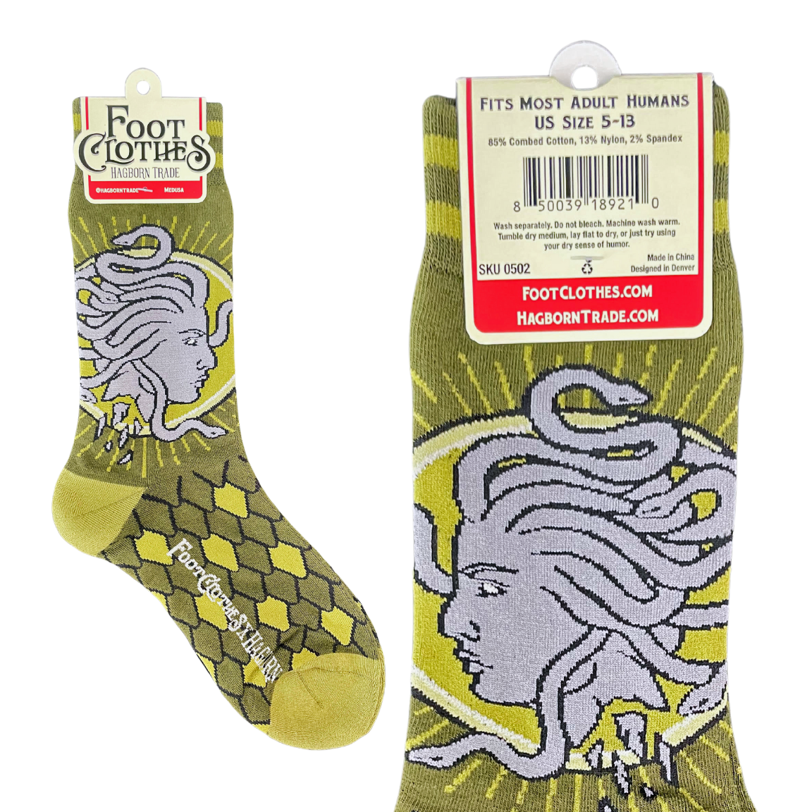 Medusa Hagborn Collab Socks
