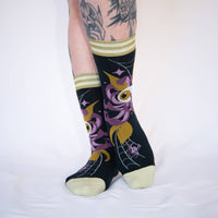 Arachnid's Bloom Socks
