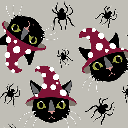 Witchy Whiskers Socks