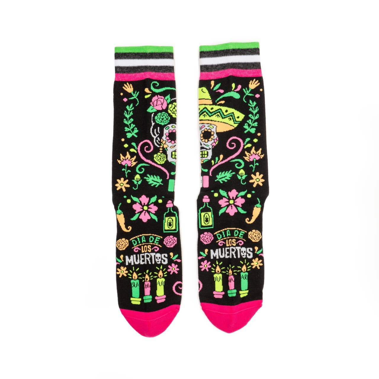 Angelo Montiel Signature Dia de Los Muertos Socks