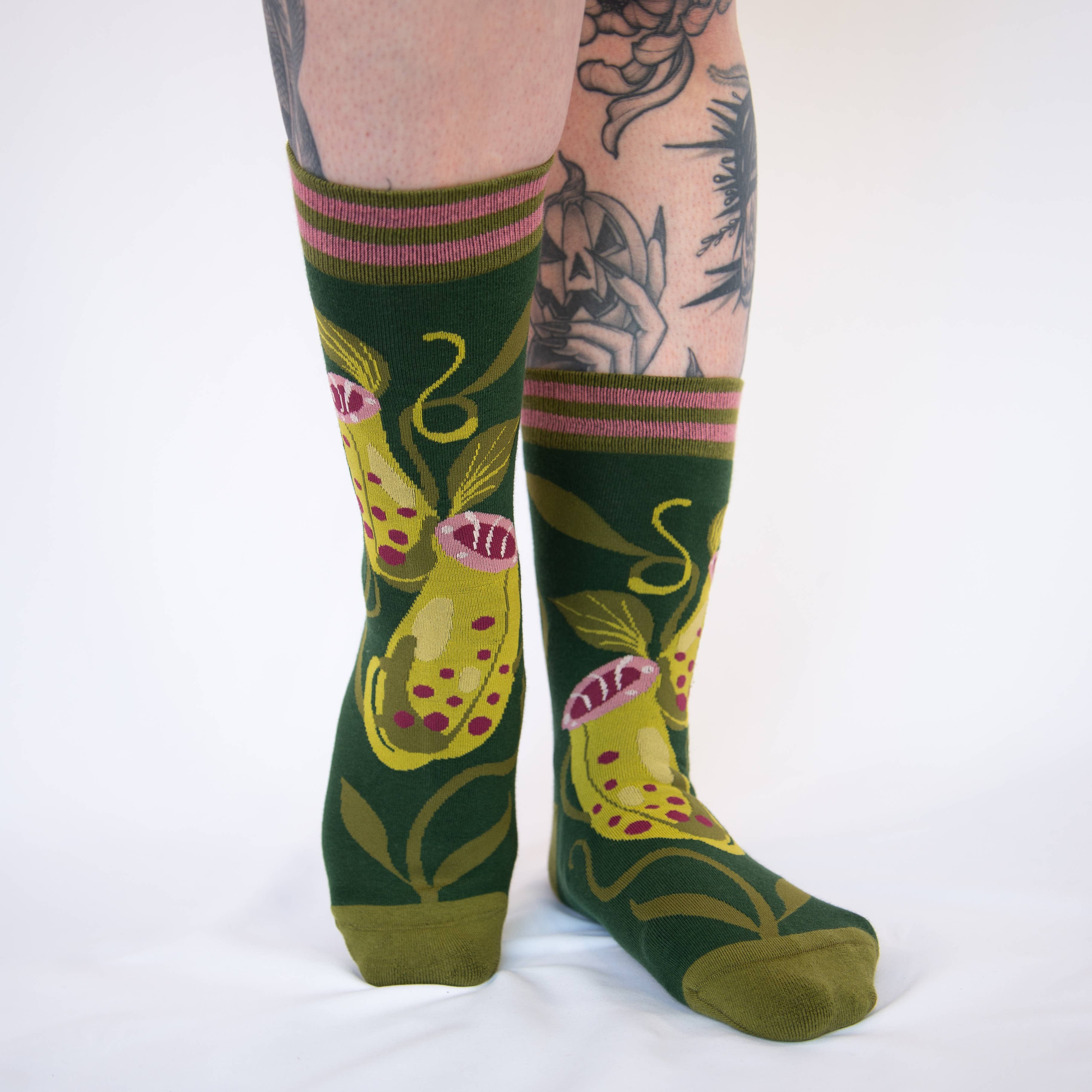 Pitcher Plant Socks