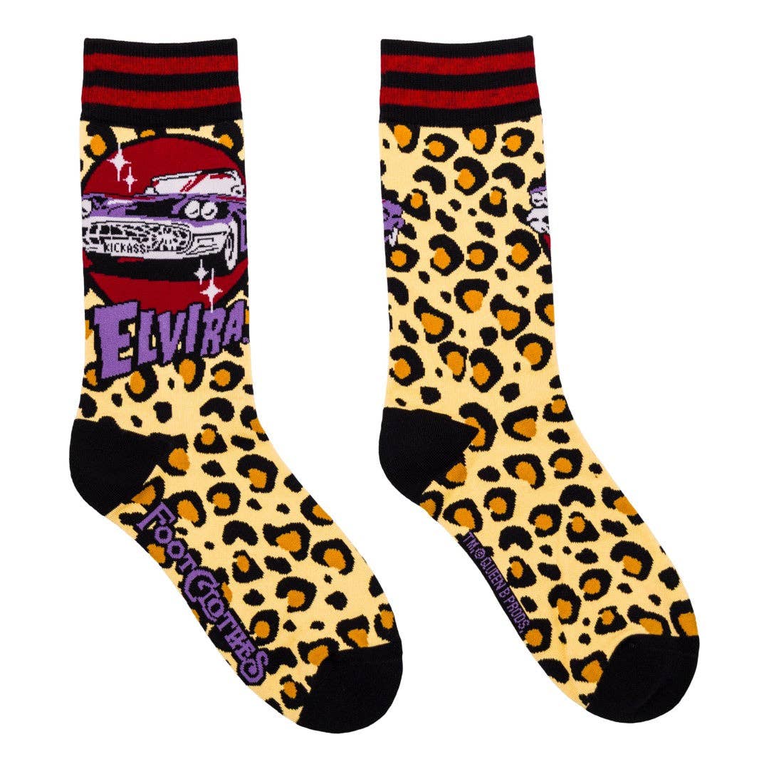 Elvira Macabre Mobile Socks
