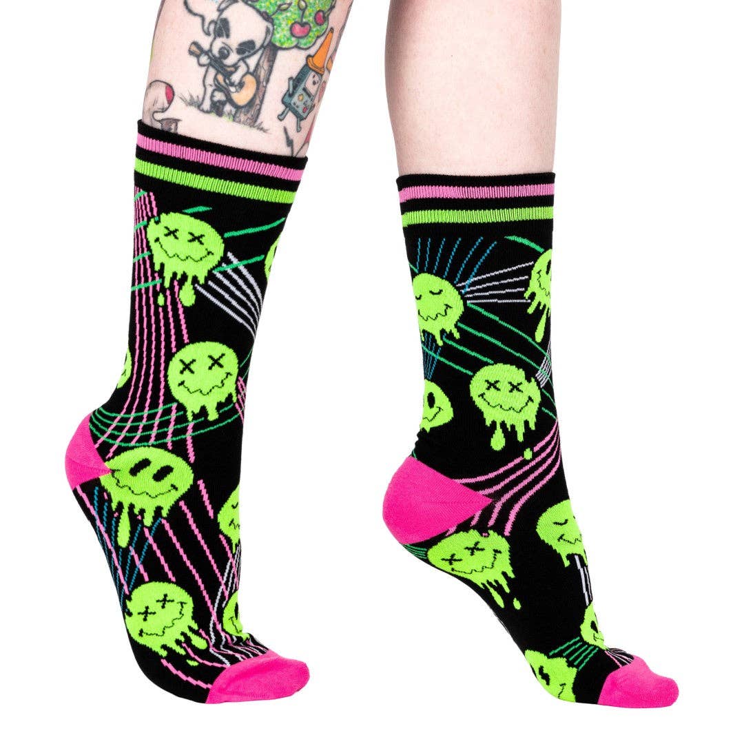 Laser BassFace Melt Supreme Socks
