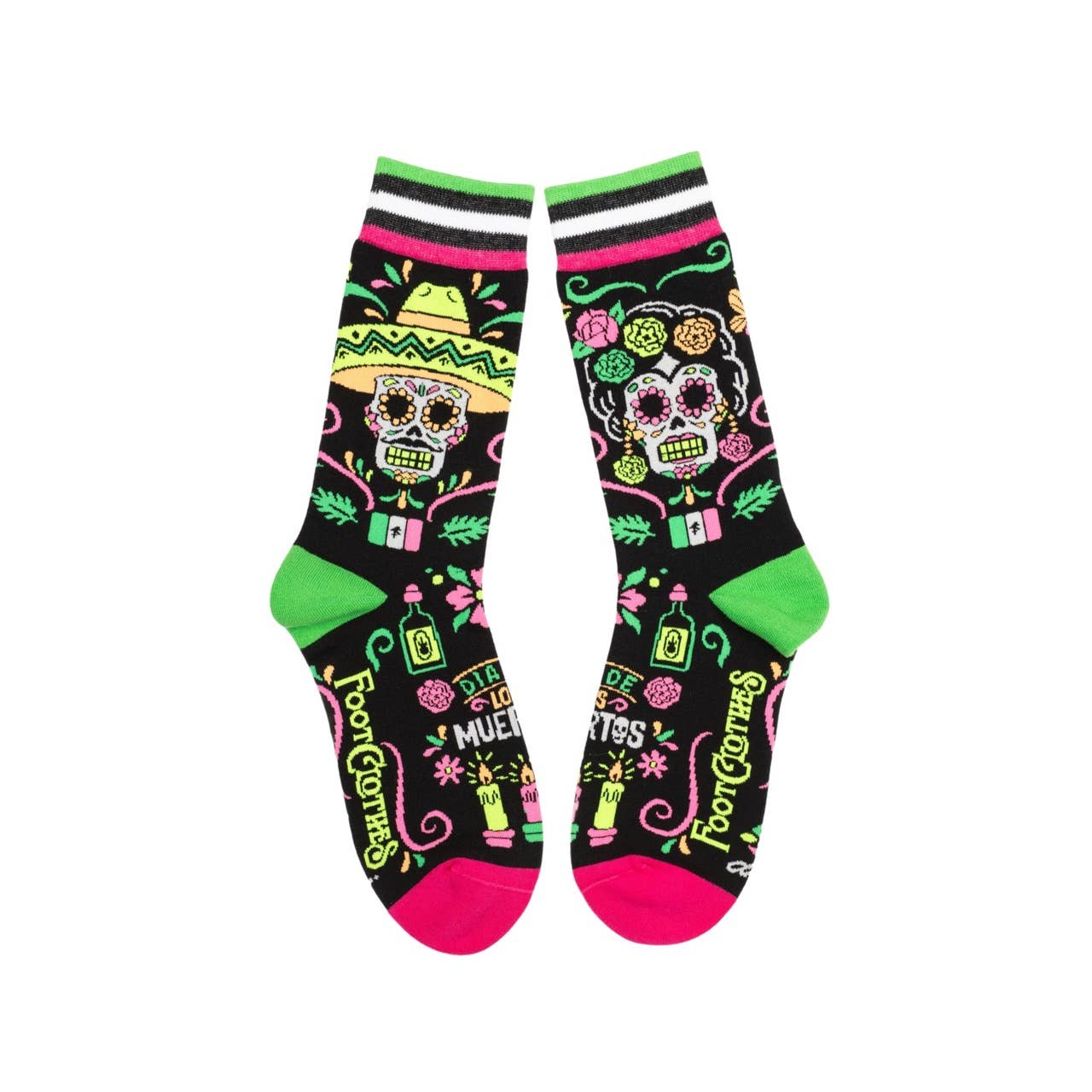 Angelo Montiel Signature Dia de Los Muertos Socks
