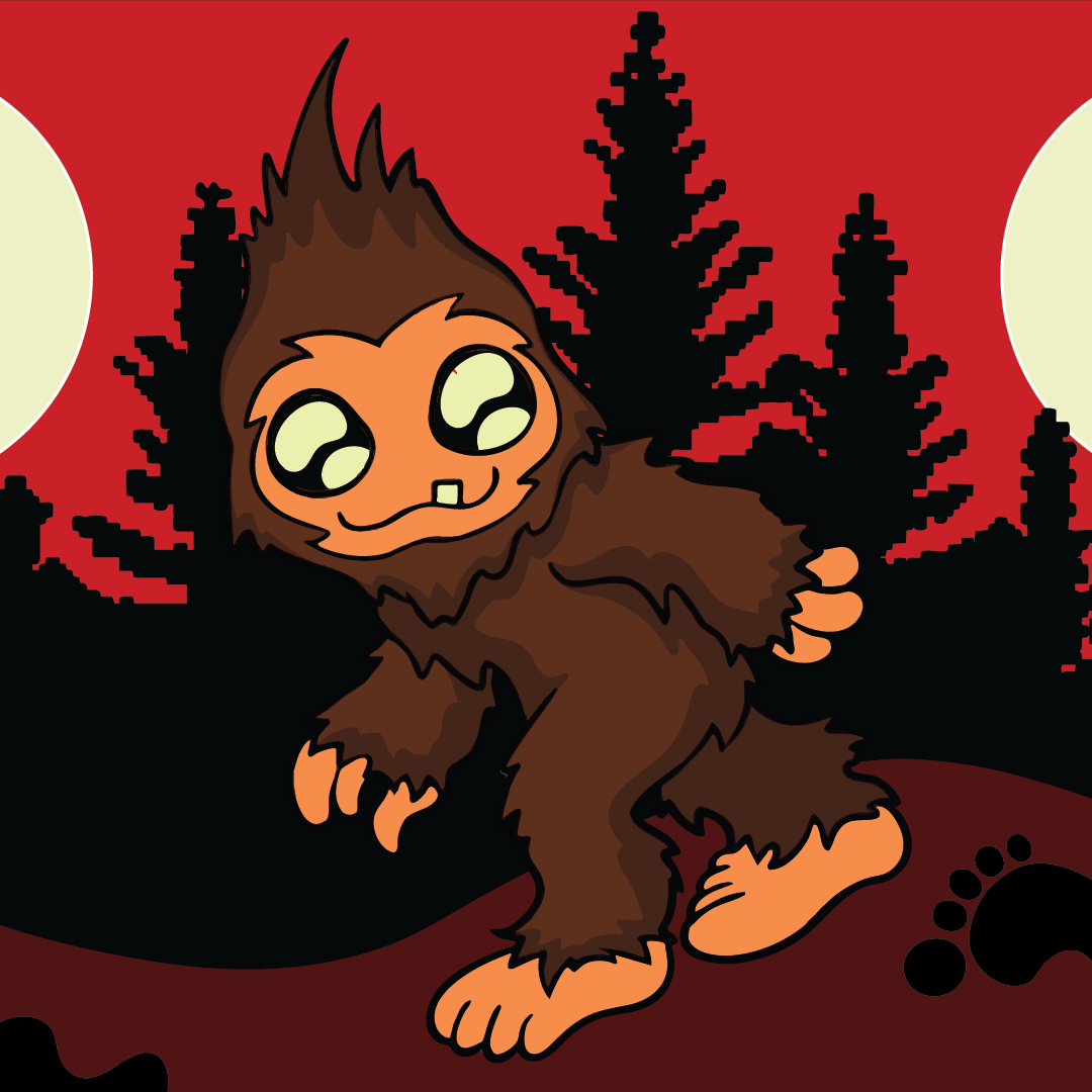 Cute Bigfoot Socks