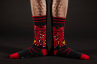 Evil AF Cerberus Socks