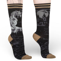 Gargoyle Guardian Socks