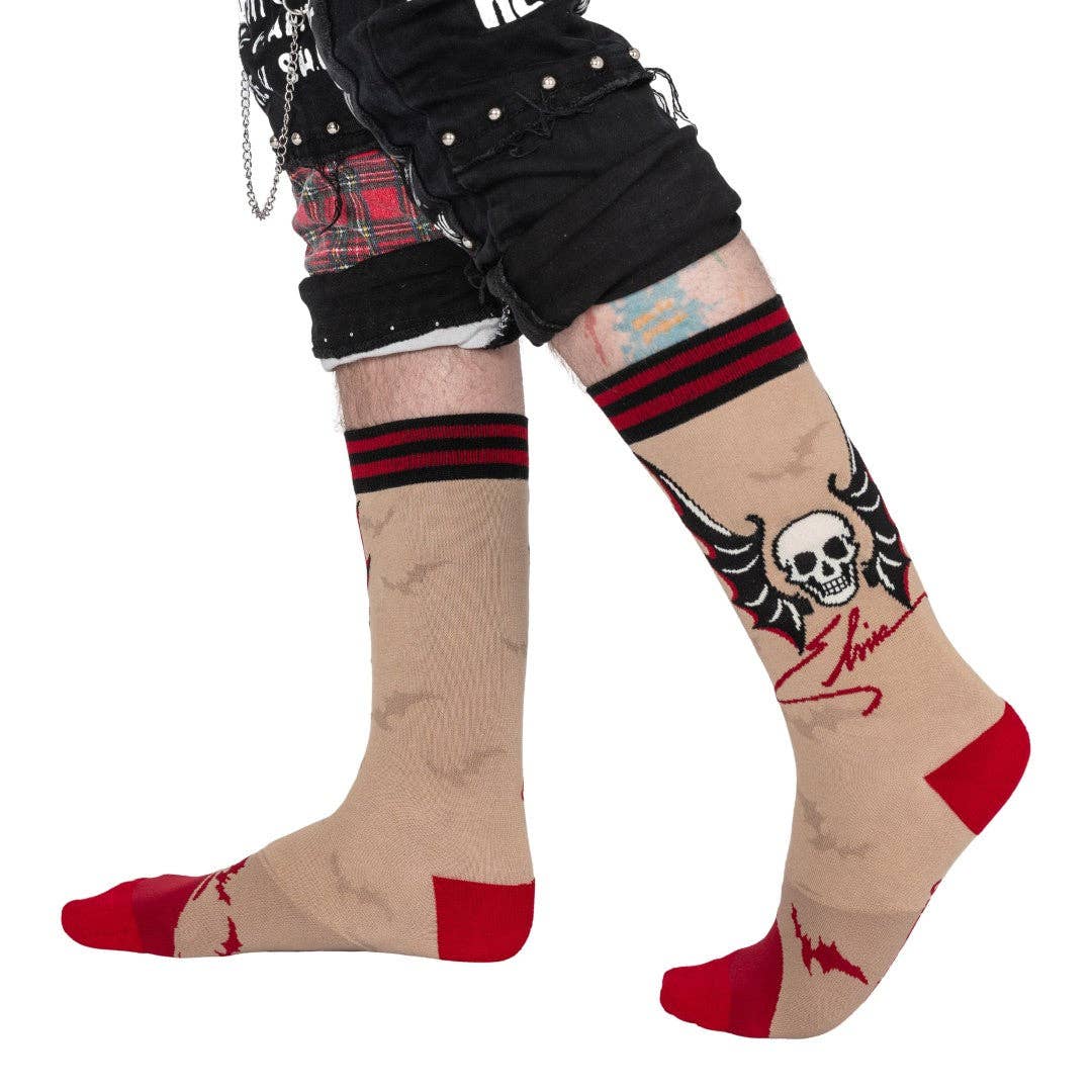 Elvira Cruel Ink Socks