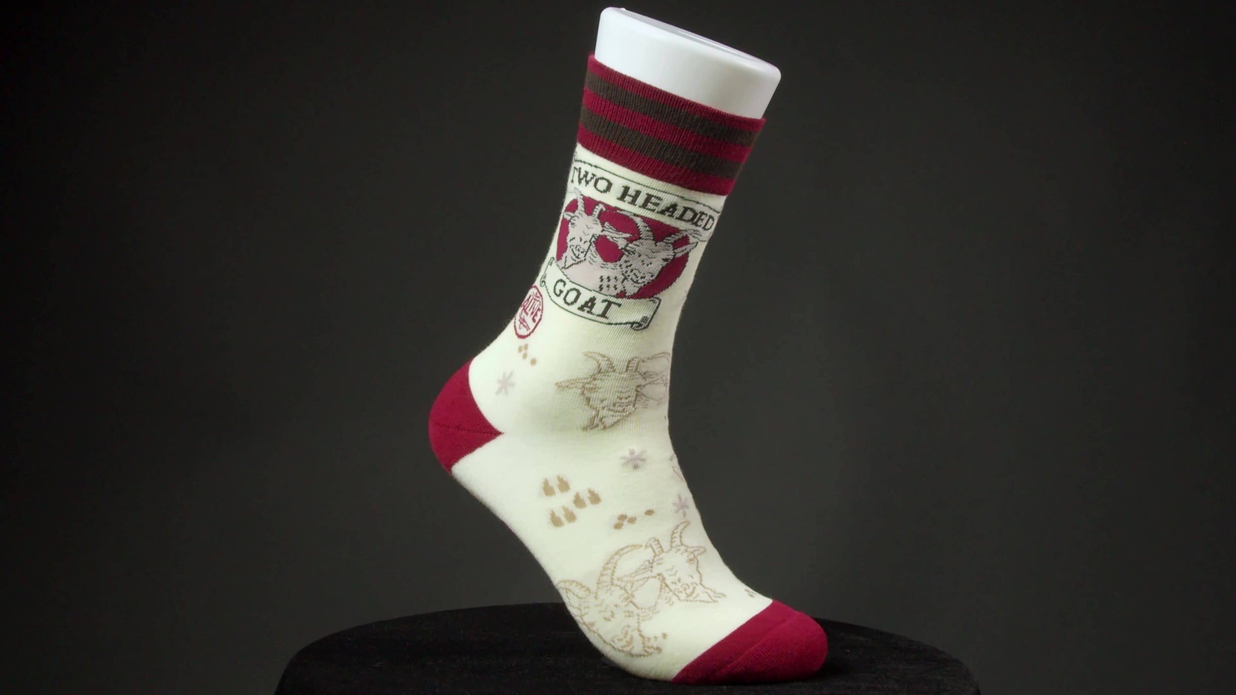 Two Headed Goat Socks