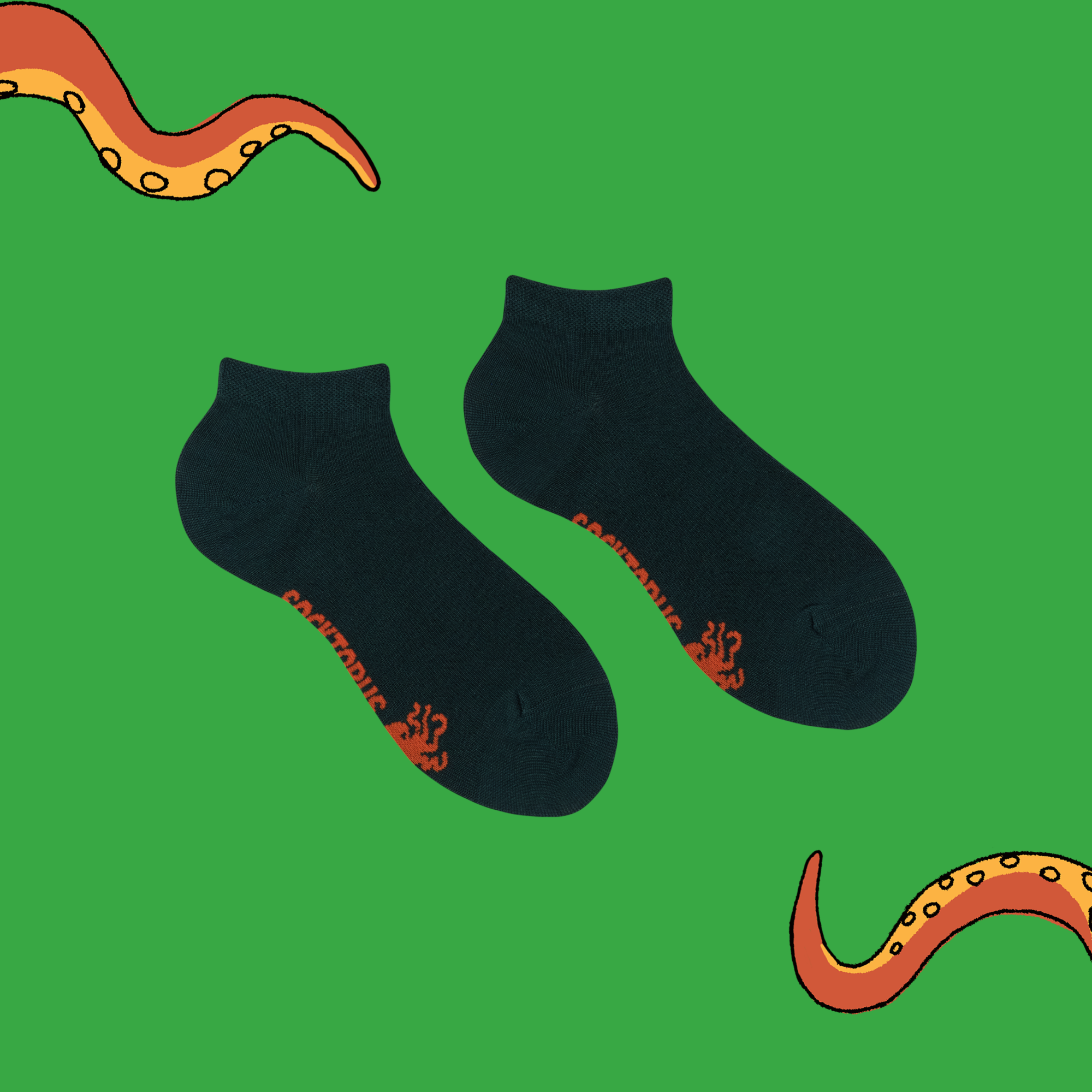 Absinthe - Bamboo Colours Trainer Socks