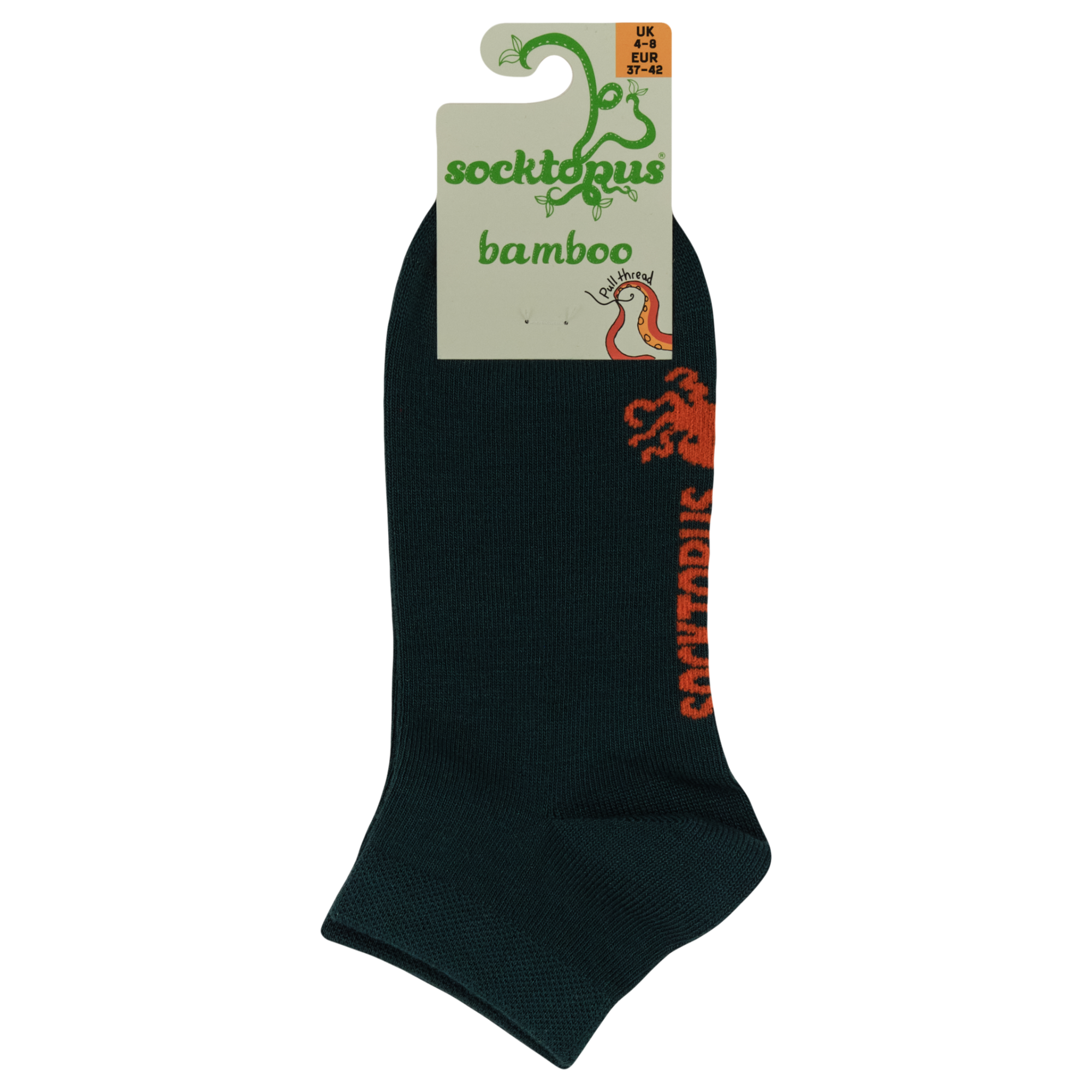 Absinthe - Bamboo Colours Trainer Socks