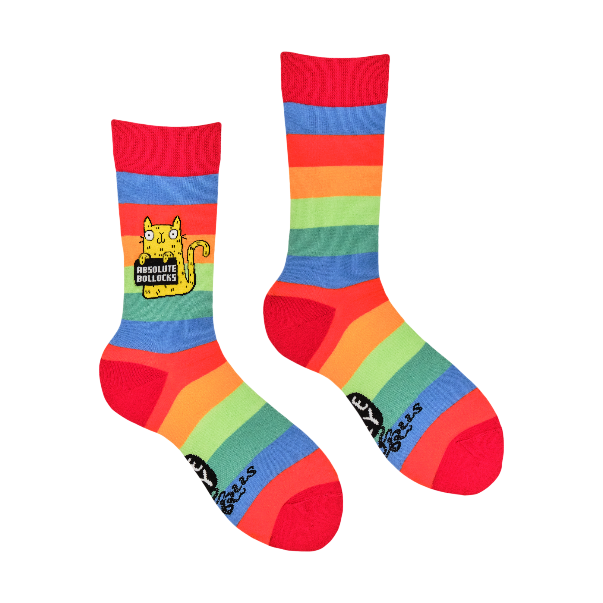 Absolute Bollocks Socks - Socktopus X Katie Abey