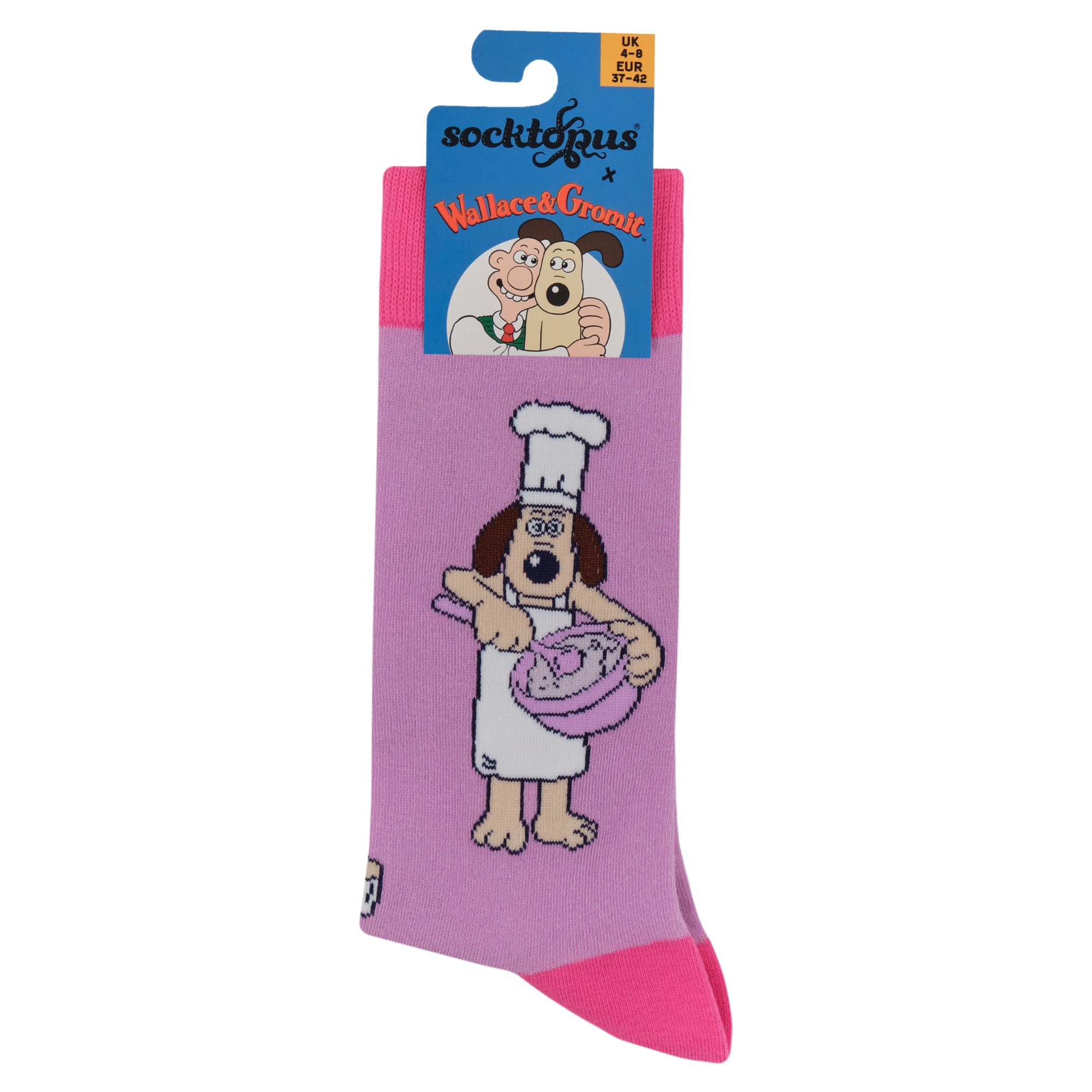 Baking Gromit Socks - Wallace and Gromit
