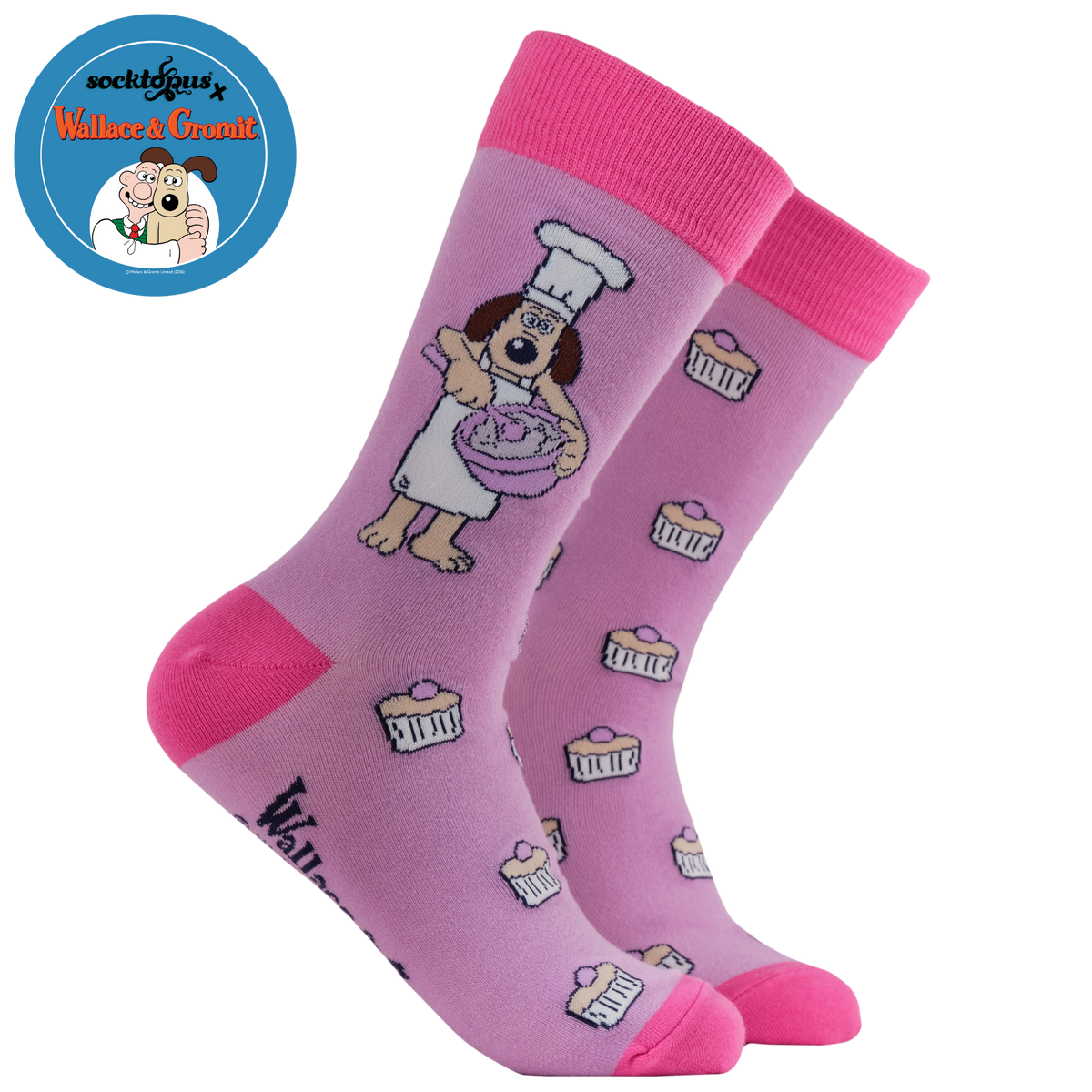 Baking Gromit Socks - Wallace and Gromit