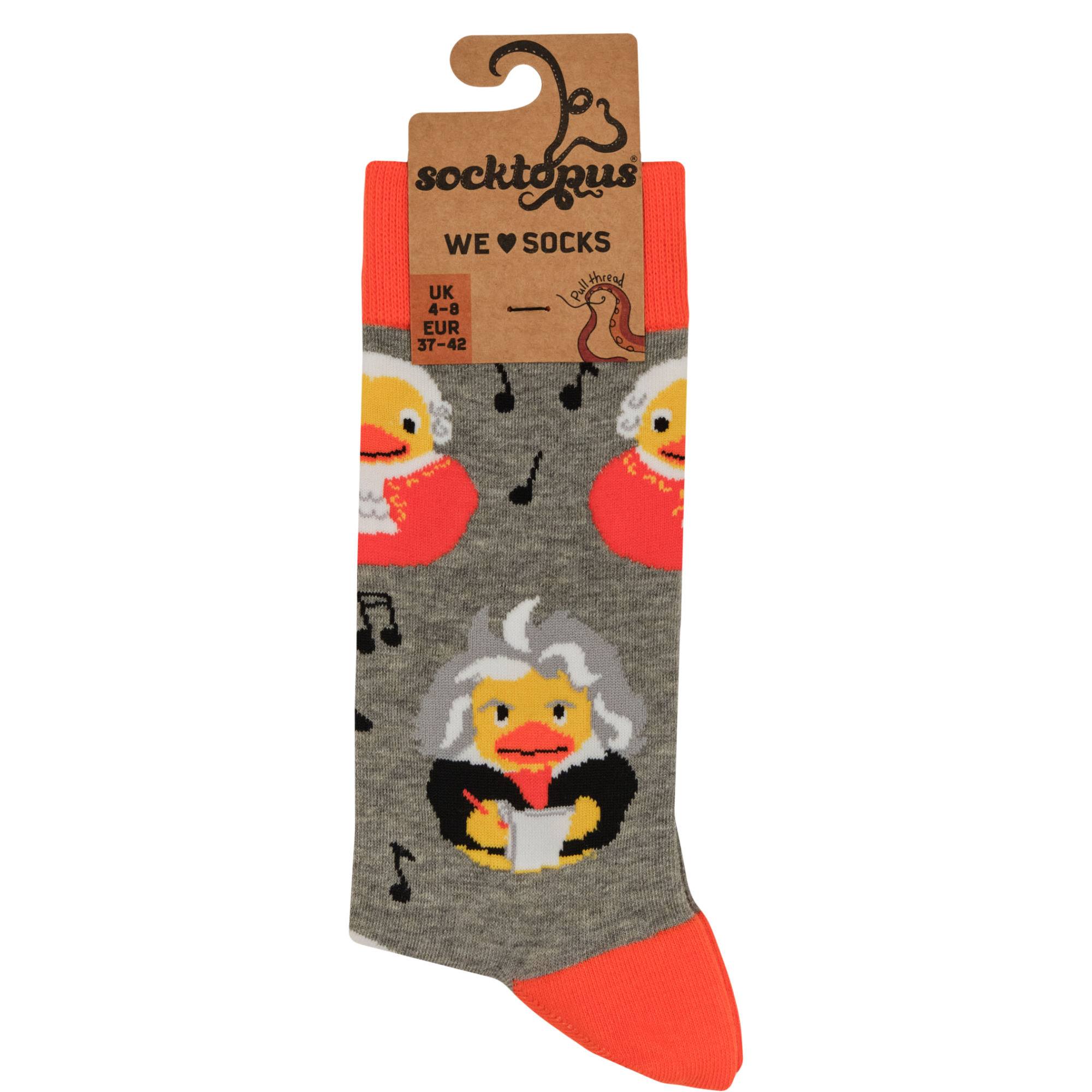 Composer Rubber Duck Socks - Bathoven
