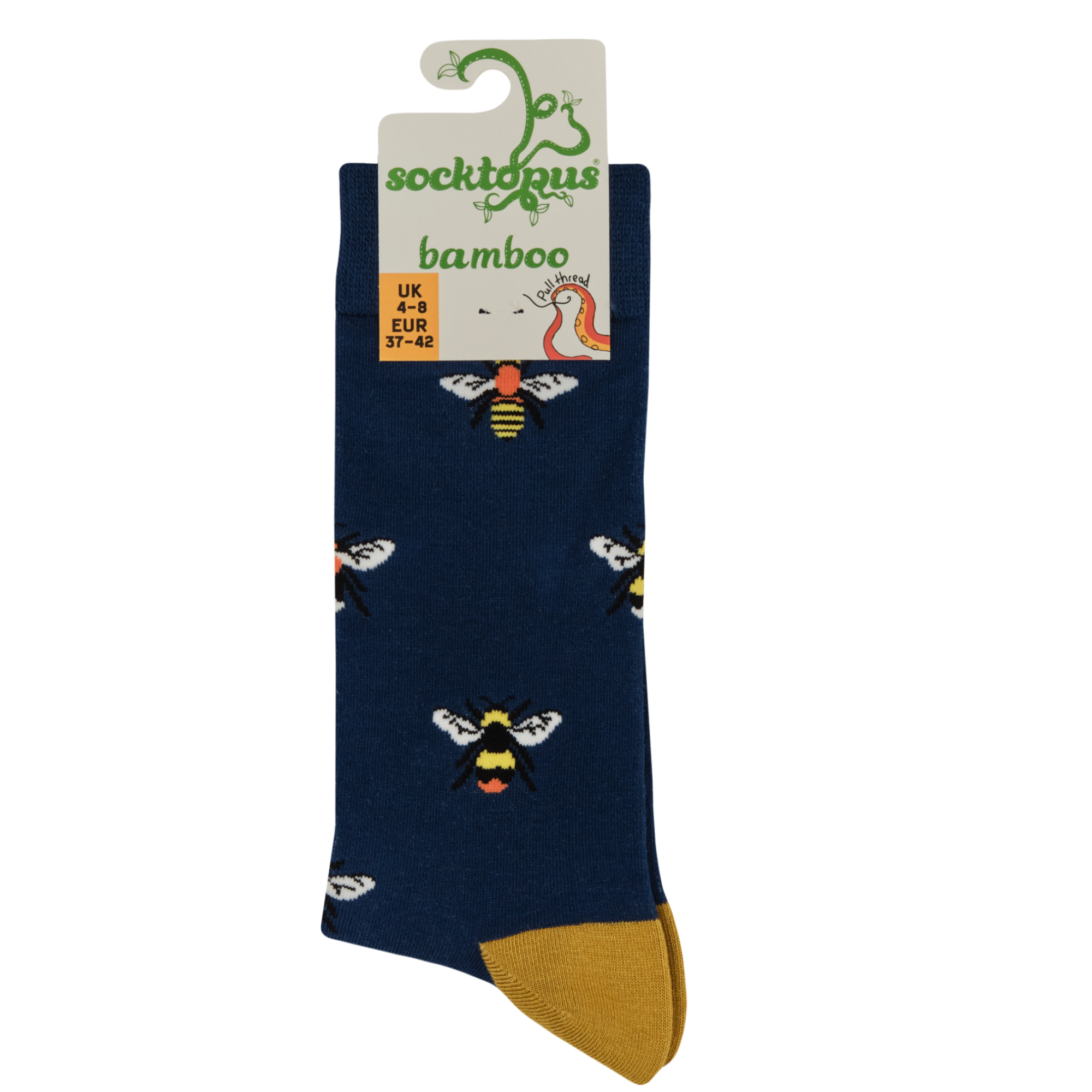 Bamboo Socks - Bee Happy